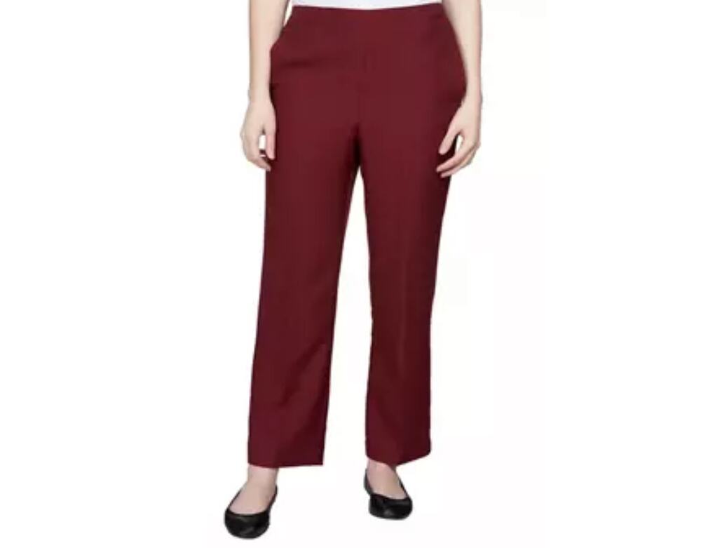 Alfred Dunner Women's Pullon Elastic Waist Classic Fit Proportioned Short Pant